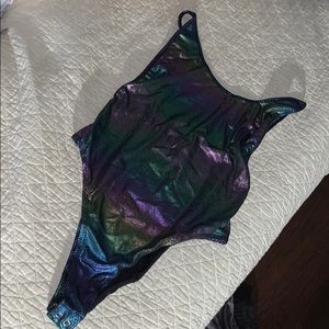 NEW small rainbow onesie